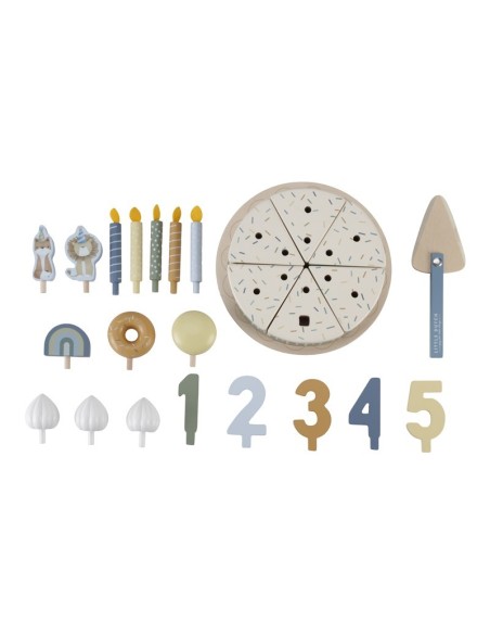 PASTEL DE CUMPLEAÑOS AZUL