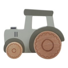 TRACTOR DE MADERA PEQUEÑO