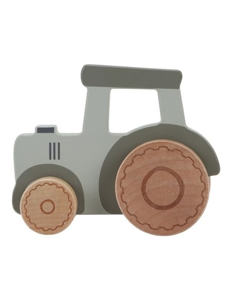 TRACTOR DE MADERA PEQUEÑO