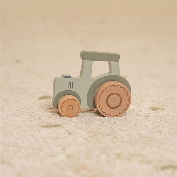 TRACTOR DE MADERA PEQUEÑO