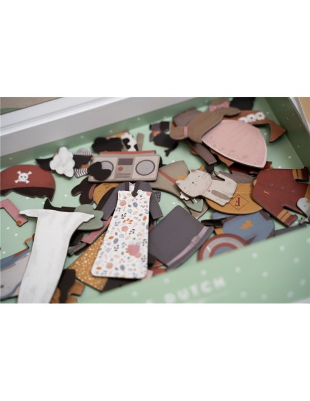 TABLERO MAGNETICO JIM Y ROSA