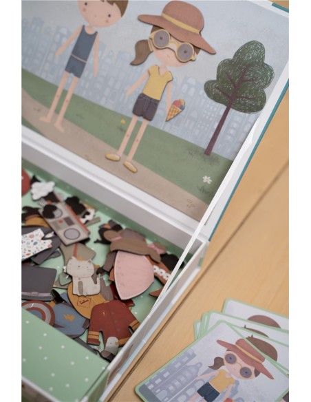 TABLERO MAGNETICO JIM Y ROSA