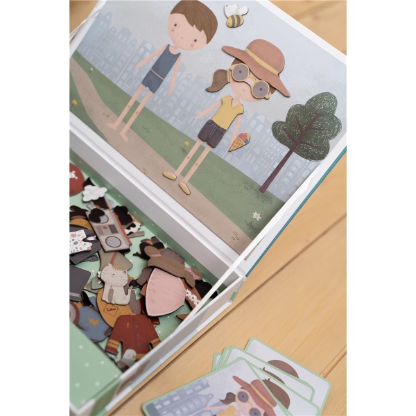 TABLERO MAGNETICO JIM Y ROSA