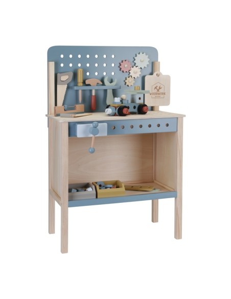 BANCO DE TRABAJO CON HERRAMIENTAS