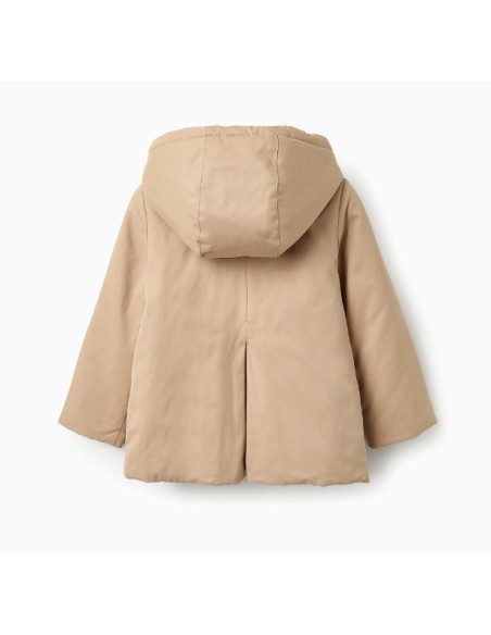 CHAQUETA ALCOCHADA CON CAPUCHA