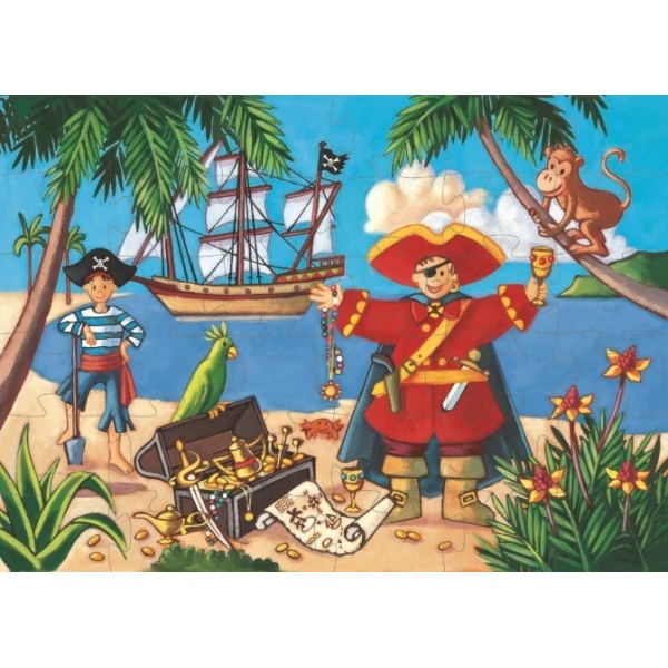 PUZZLE SILUETA `EL PIRATA´