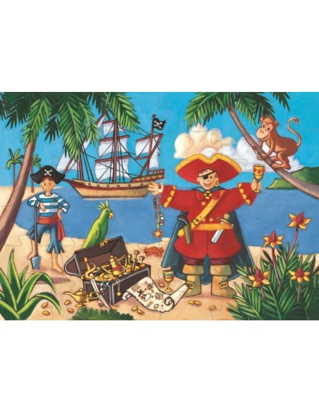 PUZZLE SILUETA `EL PIRATA´