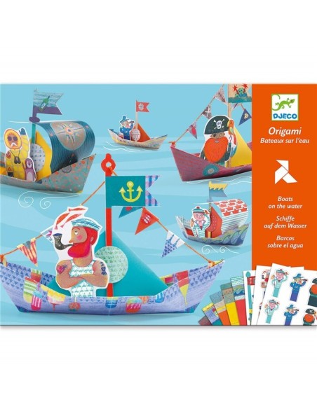 PAPIROFLEXIA ORIGAMI BARCOS FLOTANTES