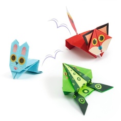 ORIGAMI ANIMALES SALTARINES
