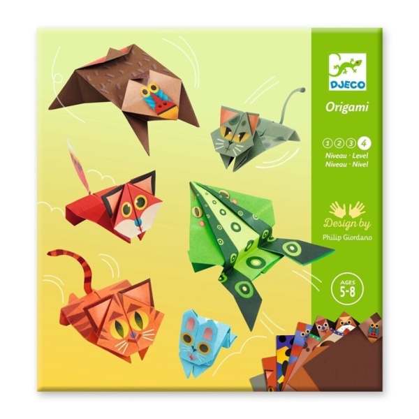 ORIGAMI ANIMALES SALTARINES