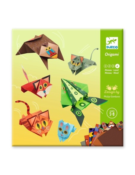 ORIGAMI ANIMALES SALTARINES