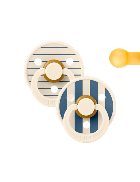 2 CHUPETES BIBS / 0 - 6 MESES