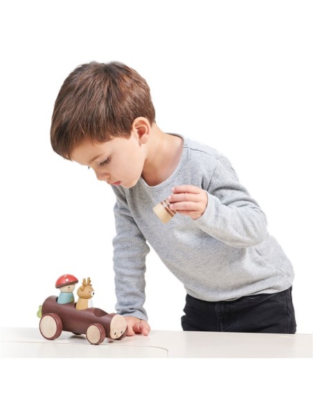 TRONCO TAXI DE MADERA