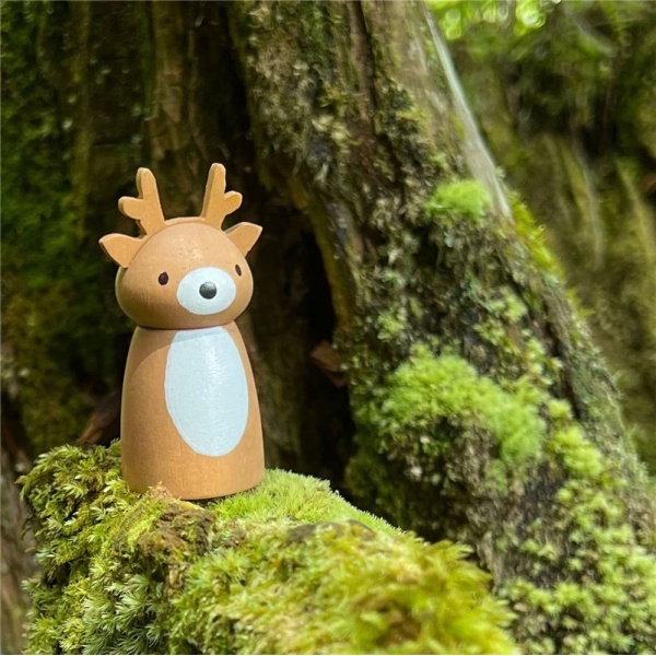 TRONCO TAXI DE MADERA