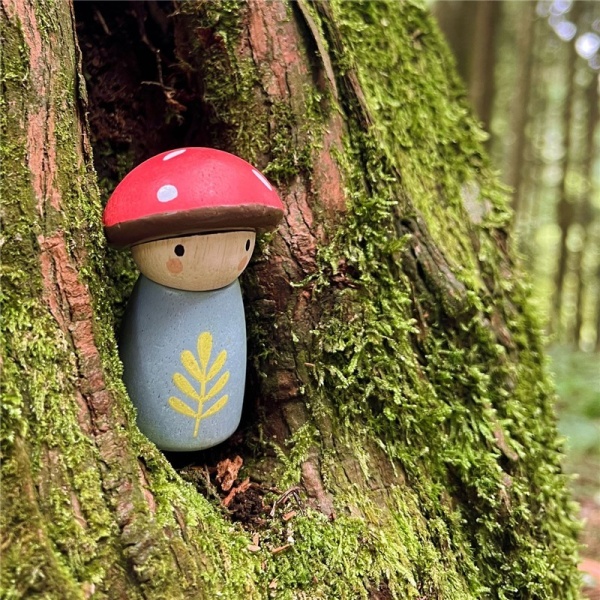 TRONCO TAXI DE MADERA