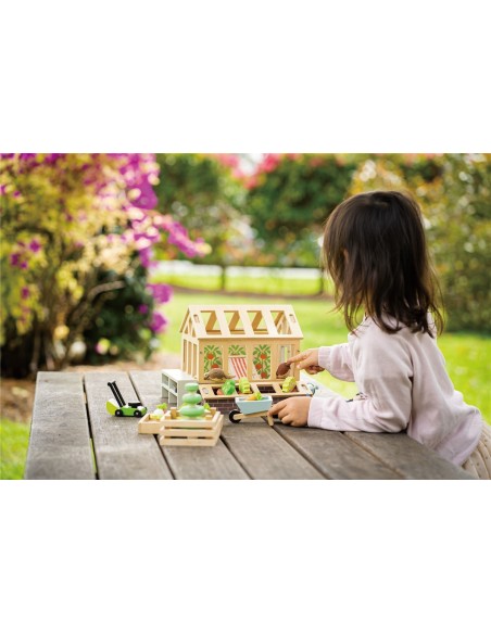 SET INVERNADERO Y JARDÍN