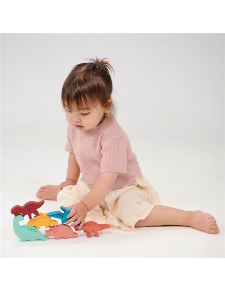 JUEGO APILABLE DE DINOSAURIOS