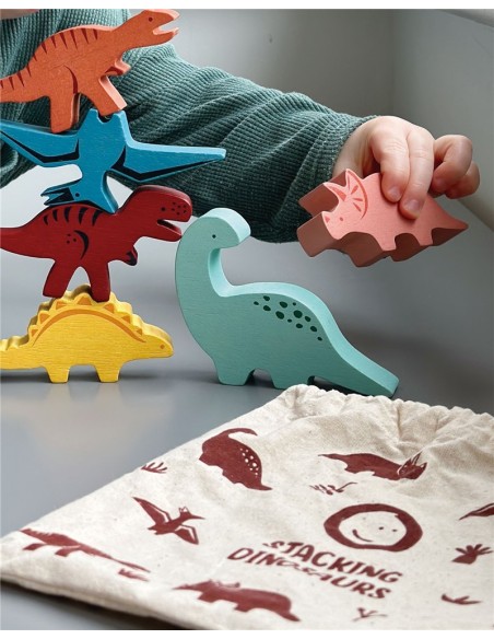 JUEGO APILABLE DE DINOSAURIOS