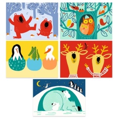 Tarjetas para rascar animales 2