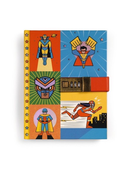 Cuaderno secreto superhéroes