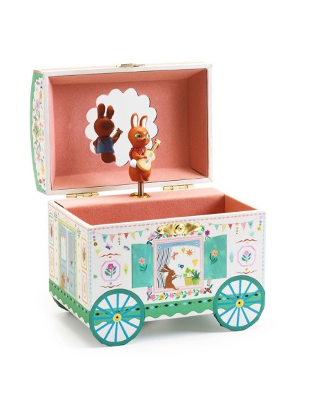 Caja de música caravana