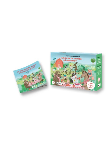 ¿QUIÉN SE HA COMIDO MI MANZANA?