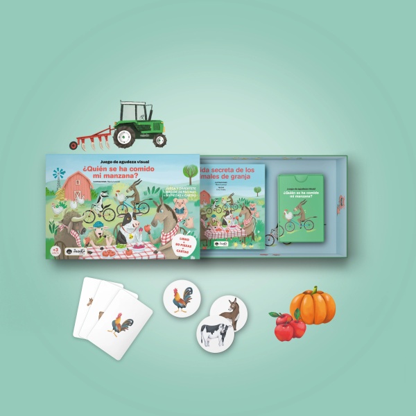 ¿QUIÉN SE HA COMIDO MI MANZANA?