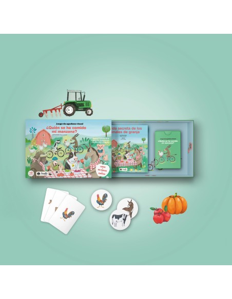 ¿QUIÉN SE HA COMIDO MI MANZANA?