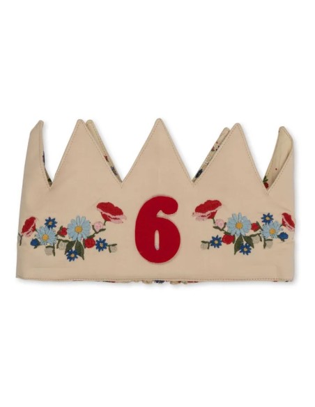 CORONA DE CUMPLEAÑOS FLORES KONGES SLOJD