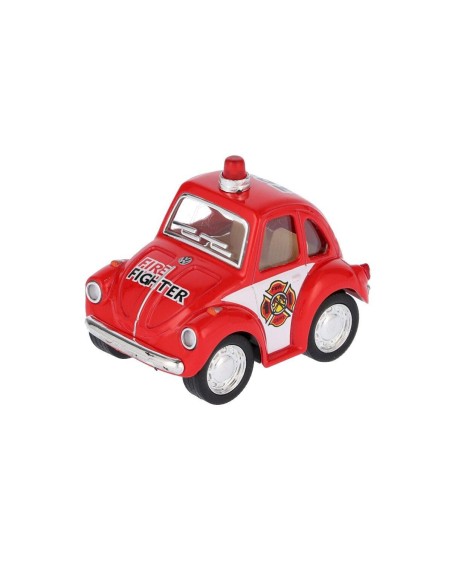 MINI COCHE DE BOMBEROS ROJO