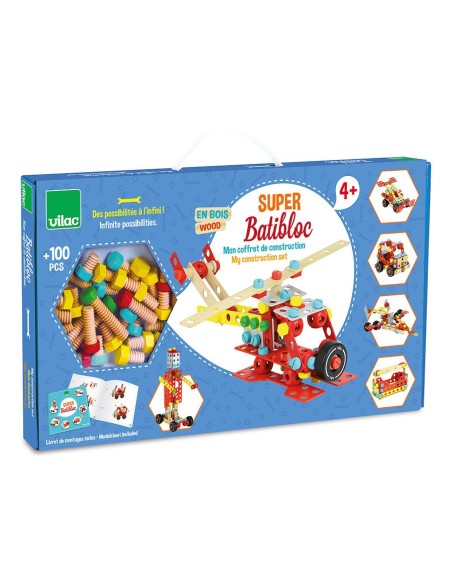 JUEGO DE CONSTRUCCIÓN DE MADERA