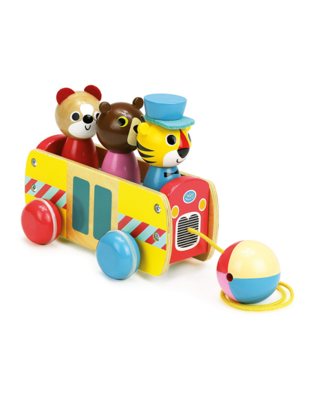 BUS DE ARRASTRE CON ANIMALES