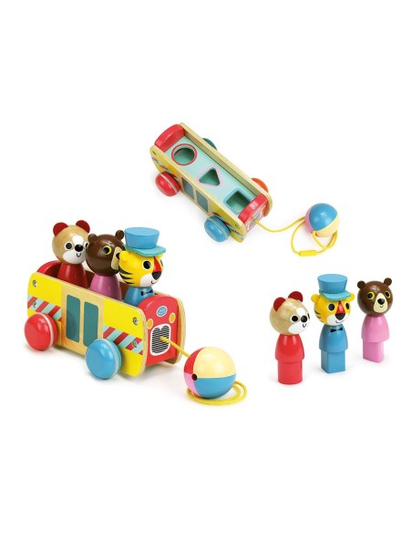 BUS DE ARRASTRE CON ANIMALES