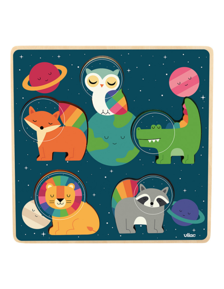 PUZZLE TÁCTIL DEL ESPACIO