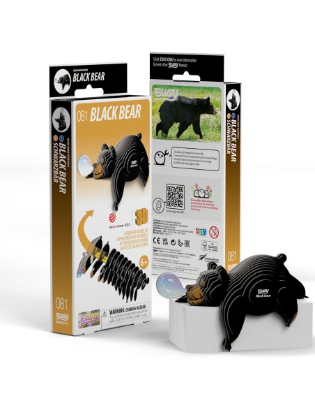 PUZLE 3D EUGY OSO NEGRO