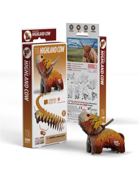 PUZLE 3D EUGY VACA ESCOCESA