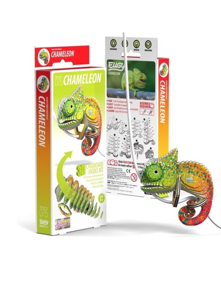 PUZZLE 3D EUGY CAMALEON