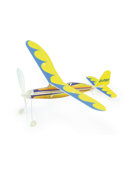 AVIÓN HÉLICE AMARILLO