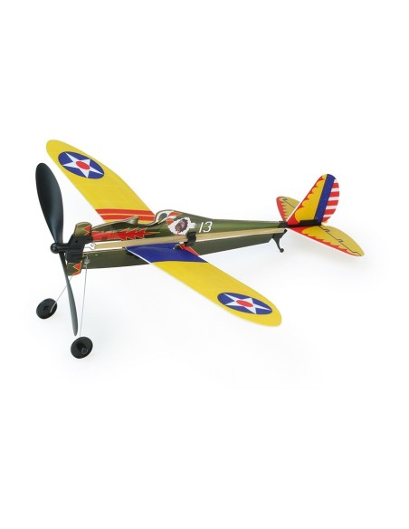 AVIÓN HÉLICE VERDE