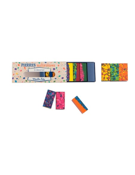 ESTUCHE DE 6 PIEDRAS DE CERA