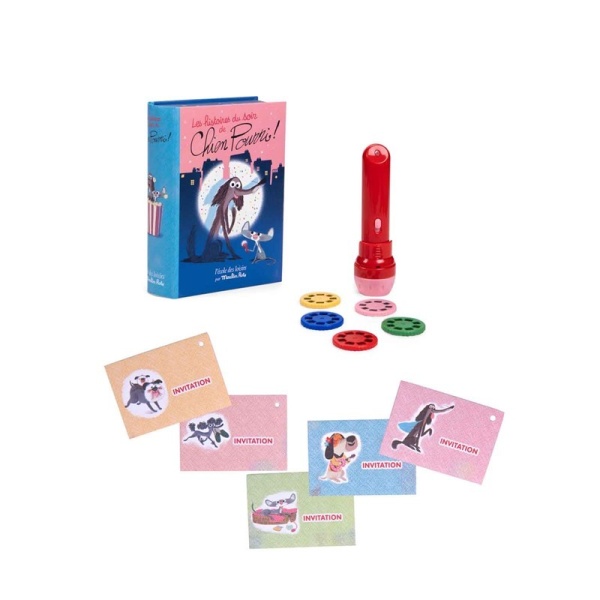 LIBRO LINTERNA PROYECTOR DE HISTORIAS PERRO APESTOSO