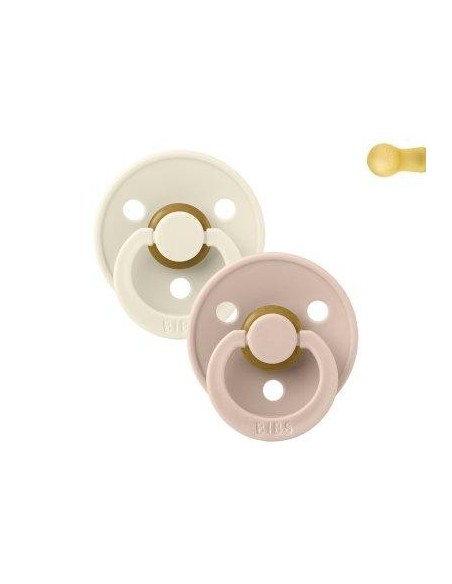 2 CHUPETES BIBS / 6-18 MESES