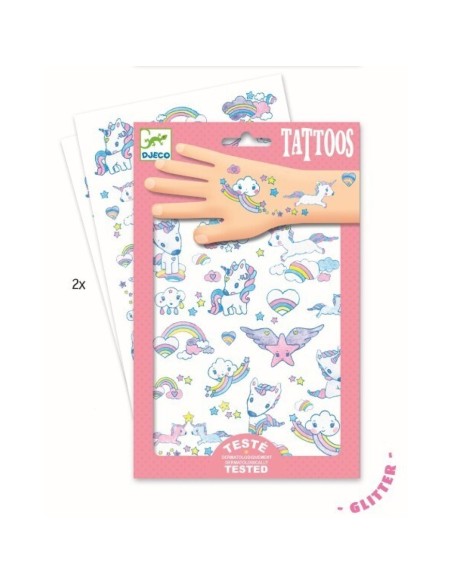 TATTOOS UNICORNIO DJECO