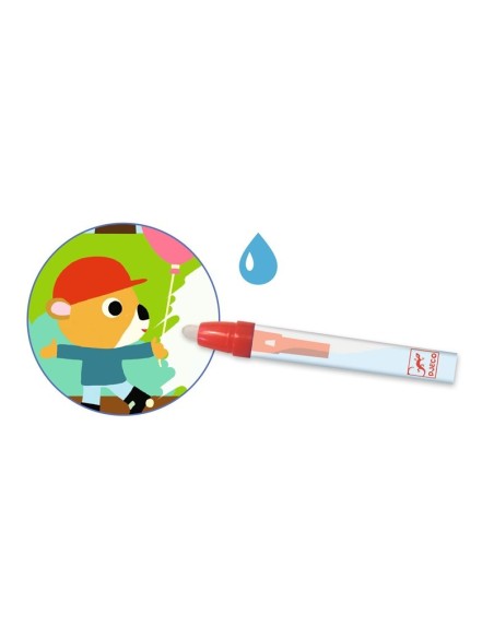 COLOREAR CON AGUA EN EL PARQUE