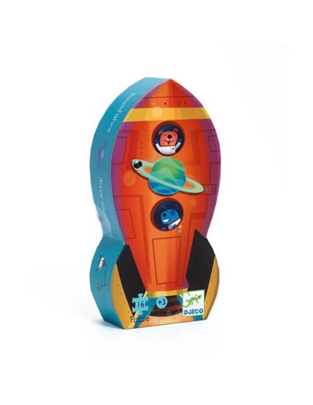 PUZZLE SILUETA NAVE ESPACIAL