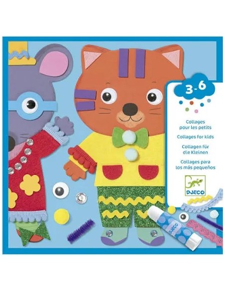 COLLAGE ANIMALES DIVERTIDOS