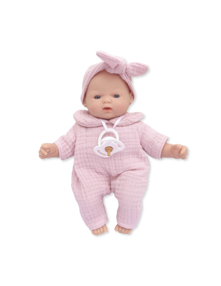 MUÑECA NINA 26 CM ROSA