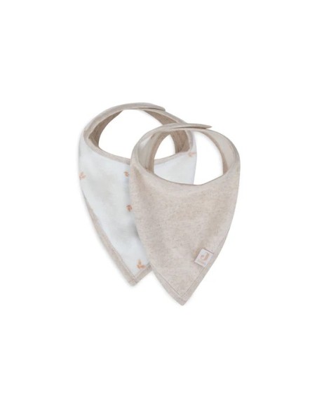 PACK 2 BANDANAS HOJAS NATURAL