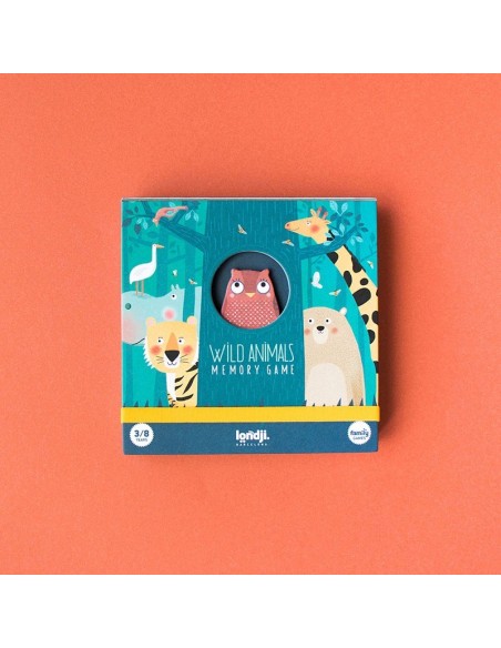 WILD ANIMALES MEMORY GAME