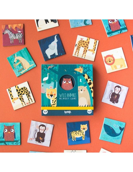 WILD ANIMALES MEMORY GAME